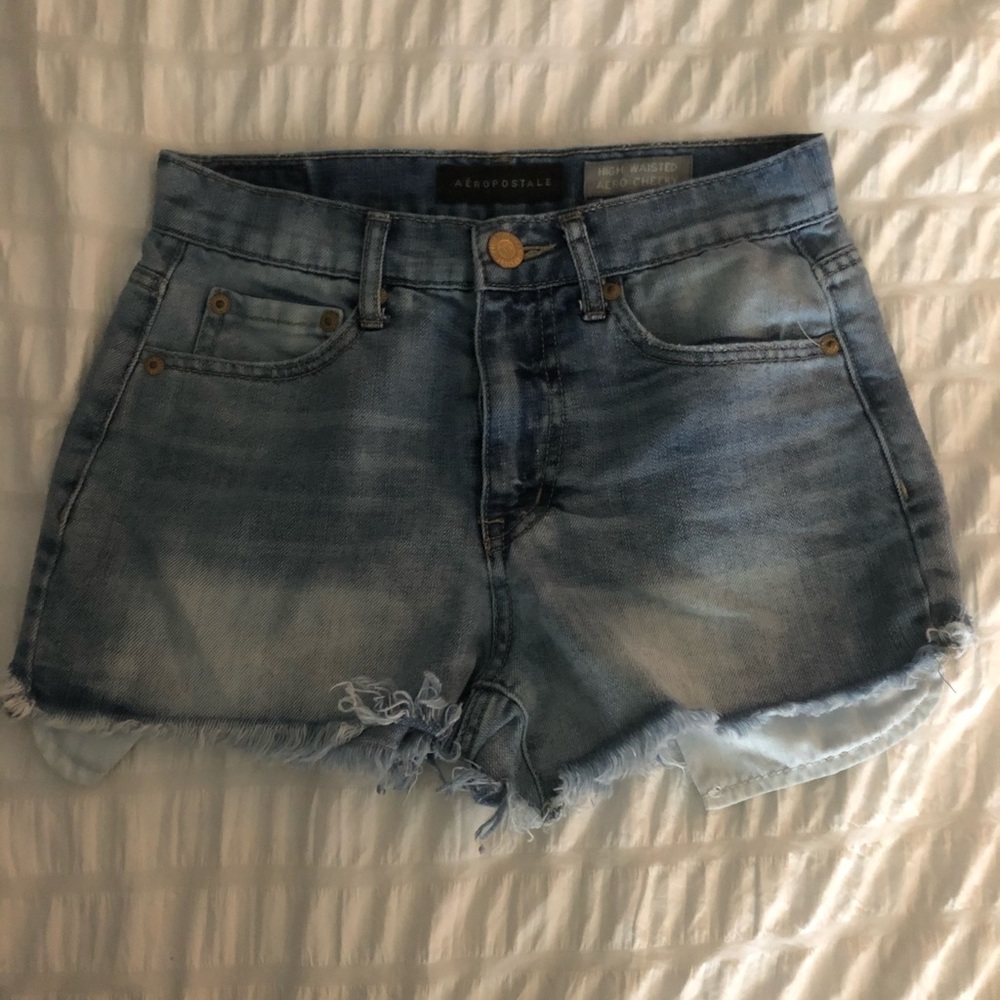 Aeropostale high-waisted Denim shorts